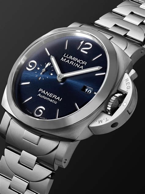 panerai luminor marina blue|Panerai Luminor marina 44mm price.